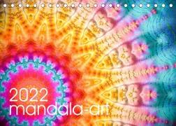 mandala-art (Tischkalender 2022 DIN A5 quer)