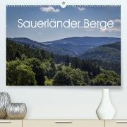 Sauerländer Berge (Premium, hochwertiger DIN A2 Wandkalender 2022, Kunstdruck in Hochglanz)