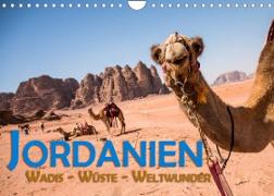 Jordanien - Wadis - Wüste - Weltwunder (Wandkalender 2022 DIN A4 quer)