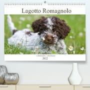 Lagotto Romagnolo - Liebenswerte Lockenhunde - 2022 (Premium, hochwertiger DIN A2 Wandkalender 2022, Kunstdruck in Hochglanz)
