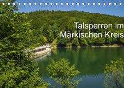 Talsperren im Märkischen Kreis (Tischkalender 2022 DIN A5 quer)