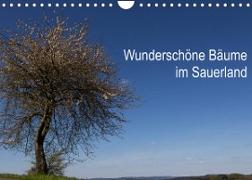 Wunderschöne Bäume im Sauerland (Wandkalender 2022 DIN A4 quer)