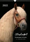 StudioArt Pferderassen im Porträt (Wandkalender 2022 DIN A4 hoch)