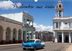 Postkarten aus Kuba (Wandkalender 2022 DIN A3 quer)
