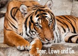 Tiger, Löwe und Co. (Wandkalender 2022 DIN A2 quer)