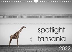 spotlight tansania (Wandkalender 2022 DIN A4 quer)