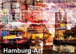Hamburg-Art (Wandkalender 2022 DIN A2 quer)