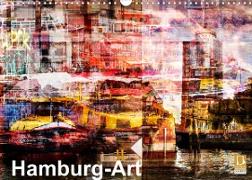Hamburg-Art (Wandkalender 2022 DIN A3 quer)