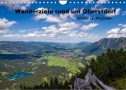 Wanderziele rund um Oberstdorf (Wandkalender 2022 DIN A4 quer)