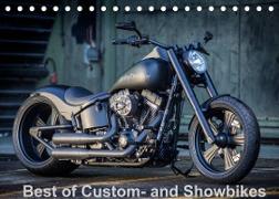 Best of Custom- and Showbikes Kalender (Tischkalender 2022 DIN A5 quer)