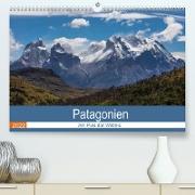 Patagonien - Am Puls der Wildnis (Premium, hochwertiger DIN A2 Wandkalender 2022, Kunstdruck in Hochglanz)