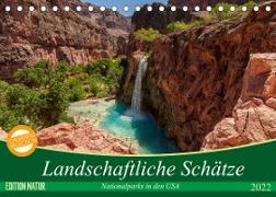 Landschaftliche Schätze (Tischkalender 2022 DIN A5 quer)