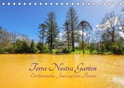 Terra Nostra Garten - ein botanisches Juwel auf den Azoren (Tischkalender 2022 DIN A5 quer)