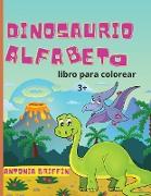 Libro para colorear del alfabeto de los dinosaurios