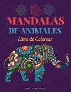 Mandalas de Animales Libro de Colorear