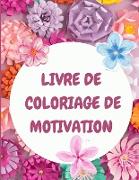 Livre de coloriage de motivation pour adultes