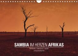 SAMBIA IM HERZEN AFRIKAS (Wandkalender 2022 DIN A4 quer)