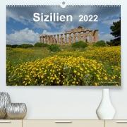 Sizilien 2022 (Premium, hochwertiger DIN A2 Wandkalender 2022, Kunstdruck in Hochglanz)