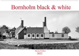 Bornholm black & white (Wandkalender 2022 DIN A2 quer)