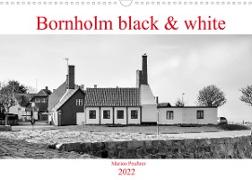 Bornholm black & white (Wandkalender 2022 DIN A3 quer)
