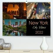 New York City Vibes (Premium, hochwertiger DIN A2 Wandkalender 2022, Kunstdruck in Hochglanz)