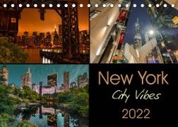 New York City Vibes (Tischkalender 2022 DIN A5 quer)