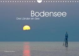 Drei Länder ein See - Bodensee (Wandkalender 2022 DIN A4 quer)