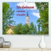 Schrobenhausen - Lenbachstadt im Spargelland (Premium, hochwertiger DIN A2 Wandkalender 2022, Kunstdruck in Hochglanz)