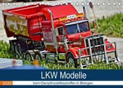 LKW Modelle beim Dampfmodellbautreffen in Bisingen (Tischkalender 2022 DIN A5 quer)