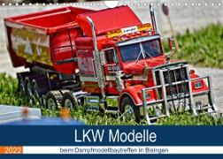 LKW Modelle beim Dampfmodellbautreffen in Bisingen (Wandkalender 2022 DIN A4 quer)