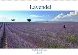 Lavendel. Der Duft der Provence (Wandkalender 2022 DIN A2 quer)