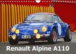 Renault Alpine A110 (Wandkalender 2022 DIN A4 quer)