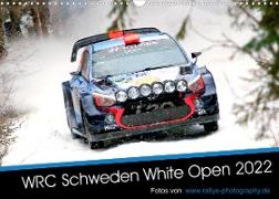 WRC Schweden White Open 2022 (Wandkalender 2022 DIN A3 quer)