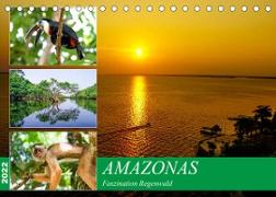 Amazonas - Faszination Regenwald (Tischkalender 2022 DIN A5 quer)