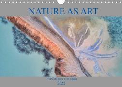 Nature as Art - Tongruben von oben (Wandkalender 2022 DIN A4 quer)