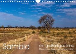 Sambia - ein großartiges Land (Wandkalender 2022 DIN A4 quer)