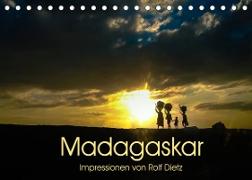 Madagaskar - Impressionen von Rolf Dietz (Tischkalender 2022 DIN A5 quer)