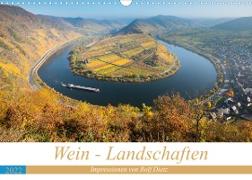 Wein - Landschaften (Wandkalender 2022 DIN A3 quer)