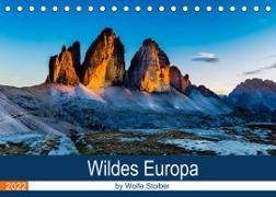 Wildes Europa (Tischkalender 2022 DIN A5 quer)