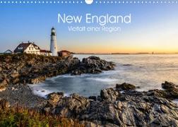 New England - Vielfalt einer Region (Wandkalender 2022 DIN A3 quer)