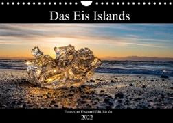 Das Eis Islands (Wandkalender 2022 DIN A4 quer)