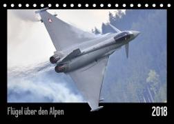 Flügel über den Alpen (Tischkalender 2022 DIN A5 quer)