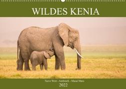 Wildes Kenia (Wandkalender 2022 DIN A2 quer)