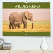 Wildes Kenia (Premium, hochwertiger DIN A2 Wandkalender 2022, Kunstdruck in Hochglanz)