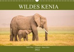 Wildes Kenia (Wandkalender 2022 DIN A3 quer)