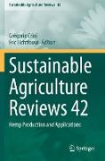 Sustainable Agriculture Reviews 42