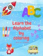 Learn the Alphabet by coloring