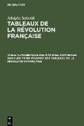 Table alphabétique des matières contenues dans les trois volumes des Tableaux de la révolution française