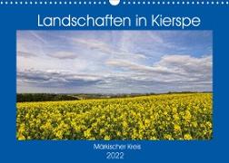 Landschaften in Kierspe (Wandkalender 2022 DIN A3 quer)