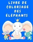 Livre de coloriage des éléphants